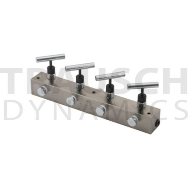 Bva 4 Valve Mounted Block Manifold, MFC4 MFC4